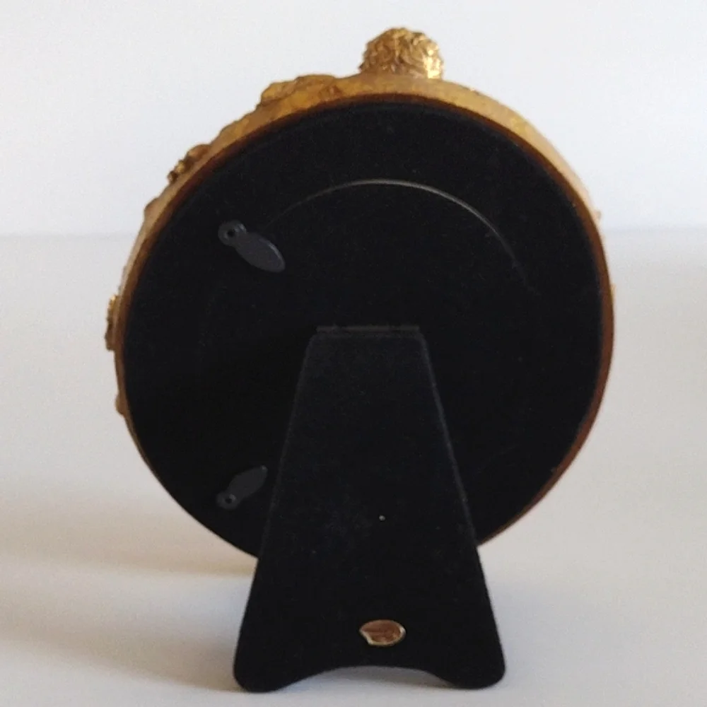 Christopher Radko Starad Angelica Collection 3D Gold Cherub Frame 3.5x5